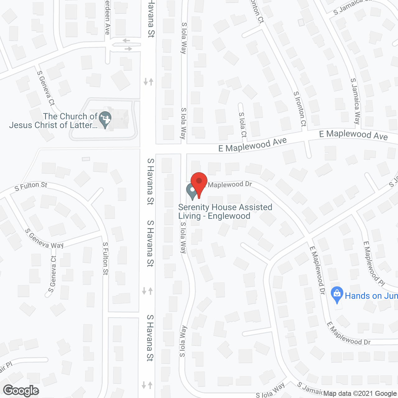 Serenity House IX in google map