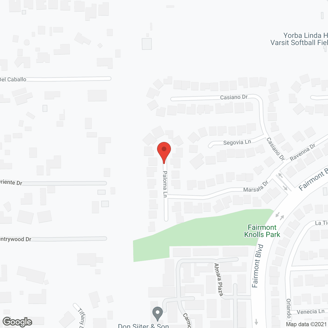 A and M Assisted Living in google map