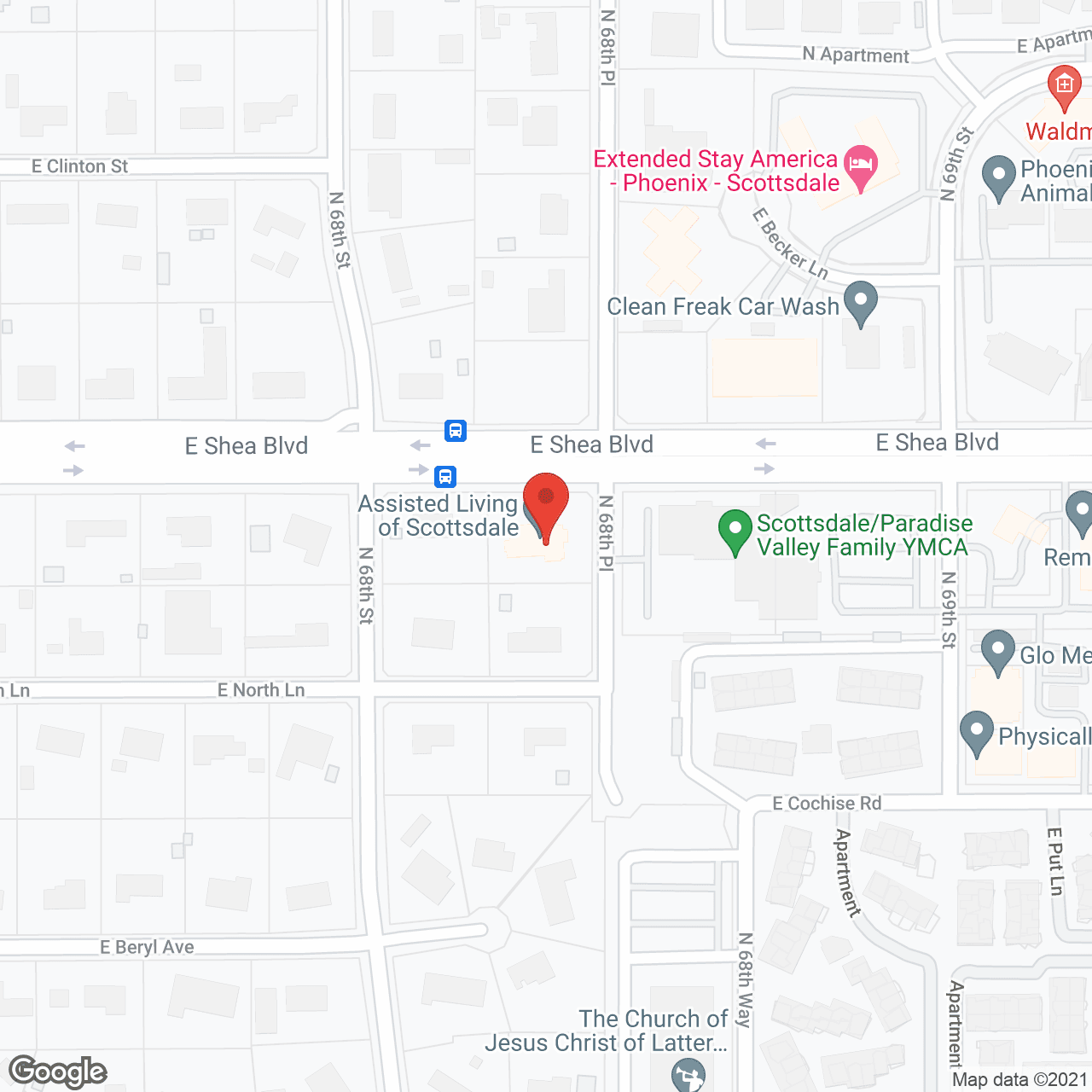 Assisted Living of Scottsdale in google map