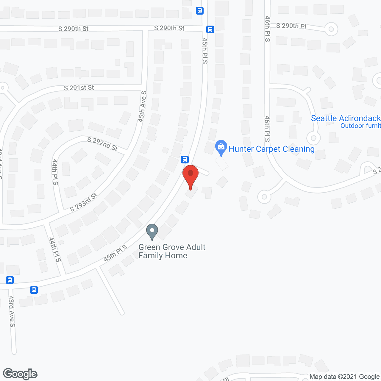 Cozie Adult Family Home in google map