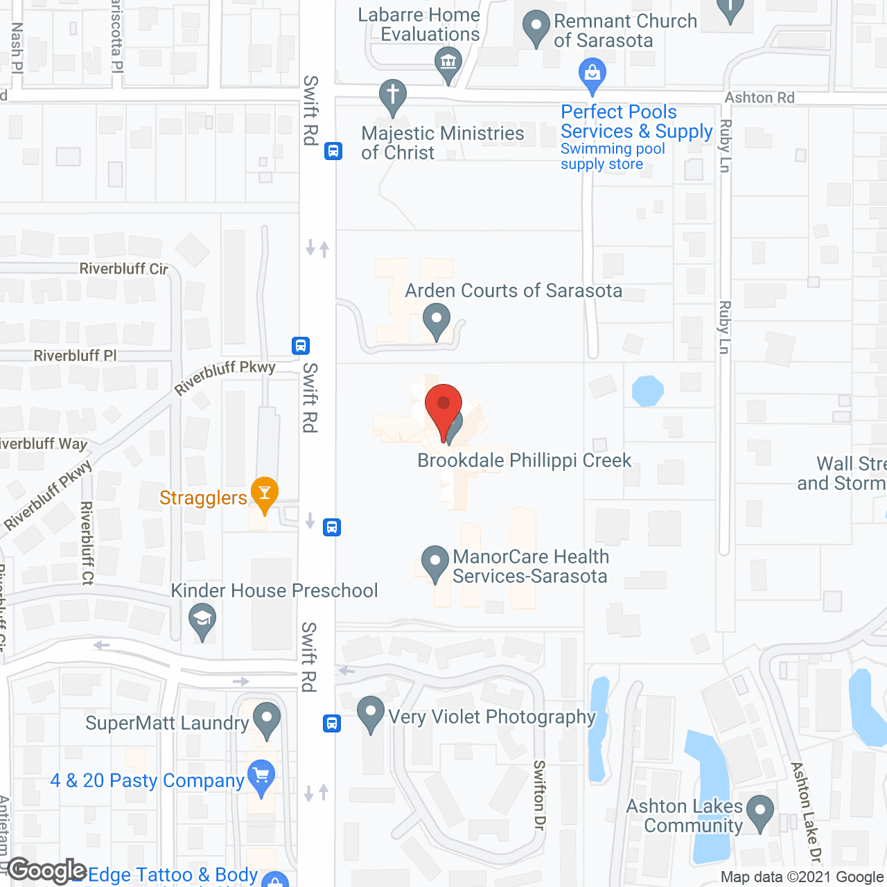 Wynwood of Sarasota in google map