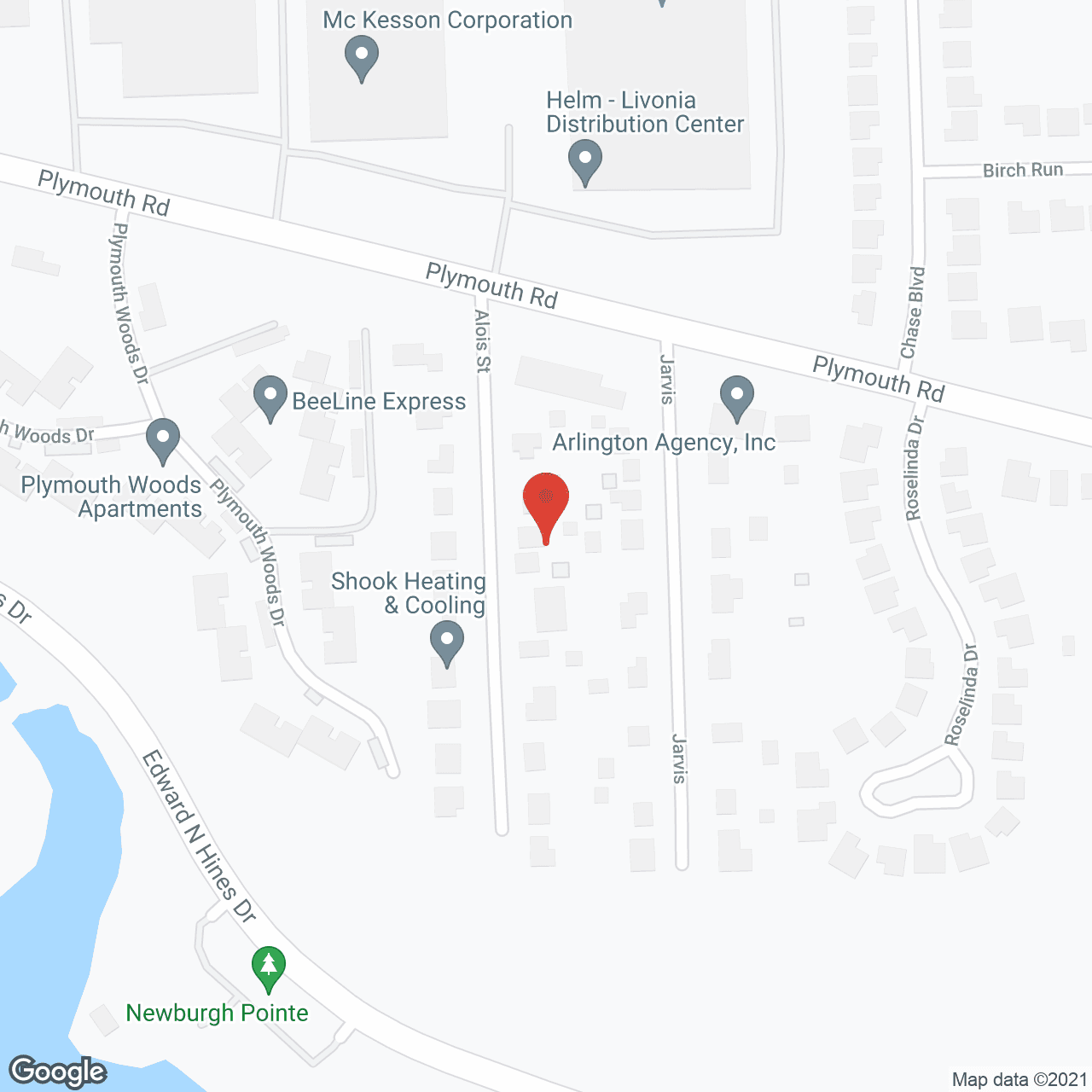 Candet Assisted Living in google map