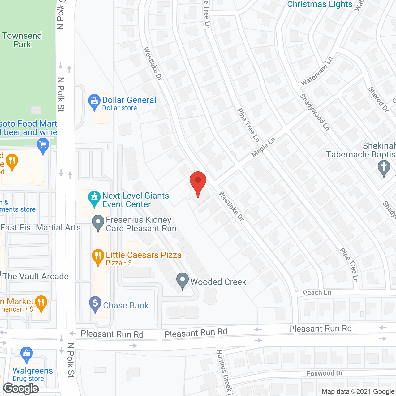 West Lake Assisted Living in google map