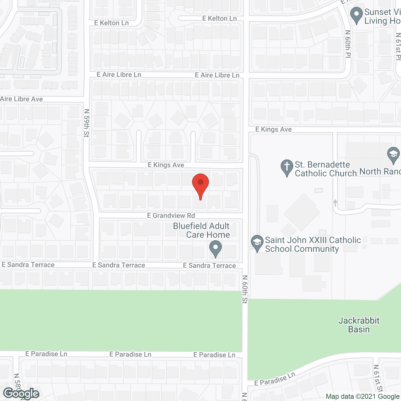 Grandview Assisted Living in google map