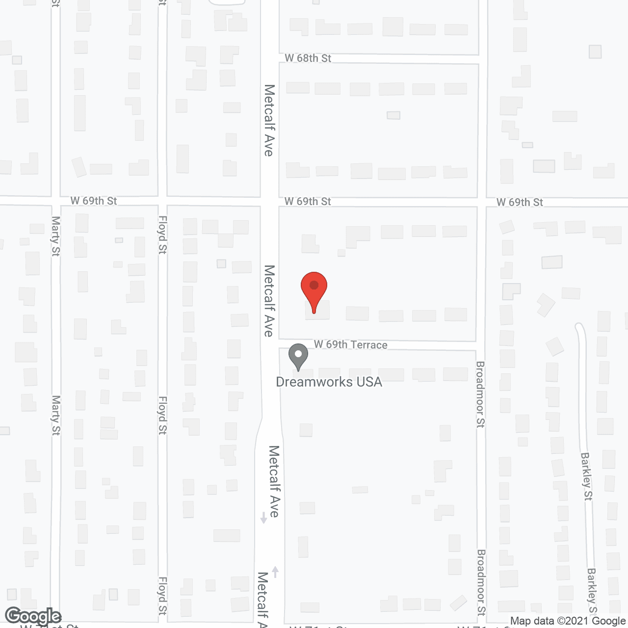 Care Haven Homes Southmoor in google map