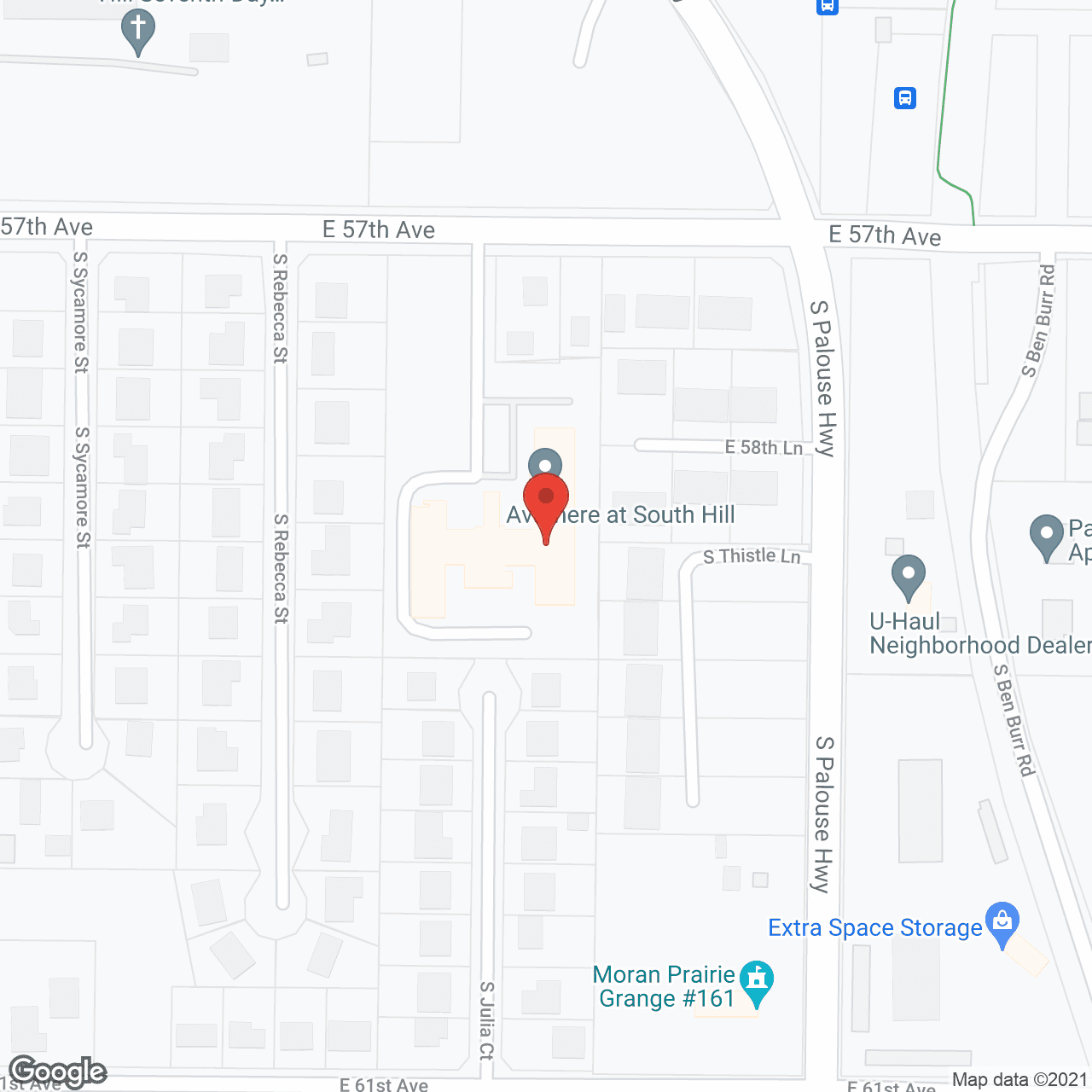 Parkway Village in google map