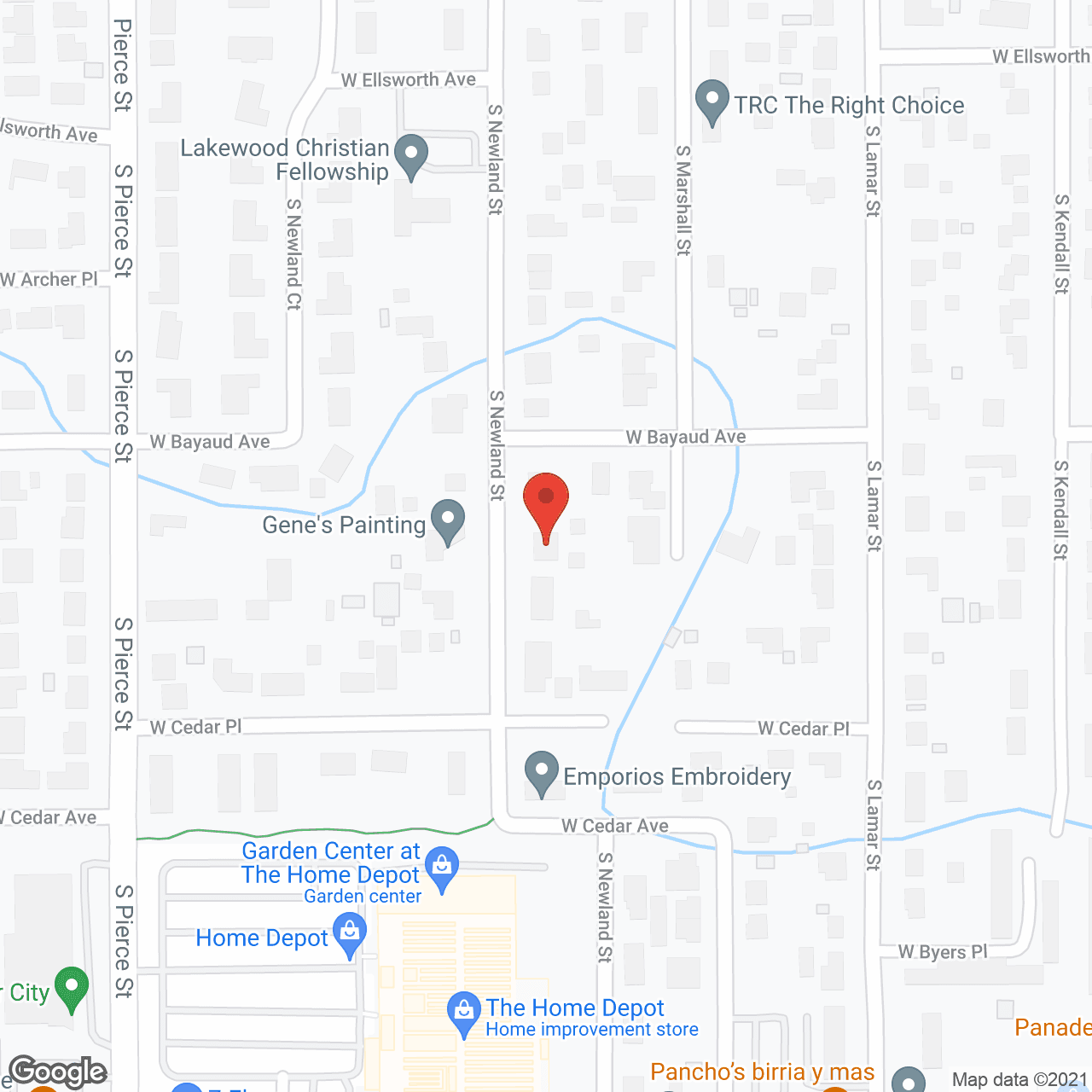 Angel's Unique in google map