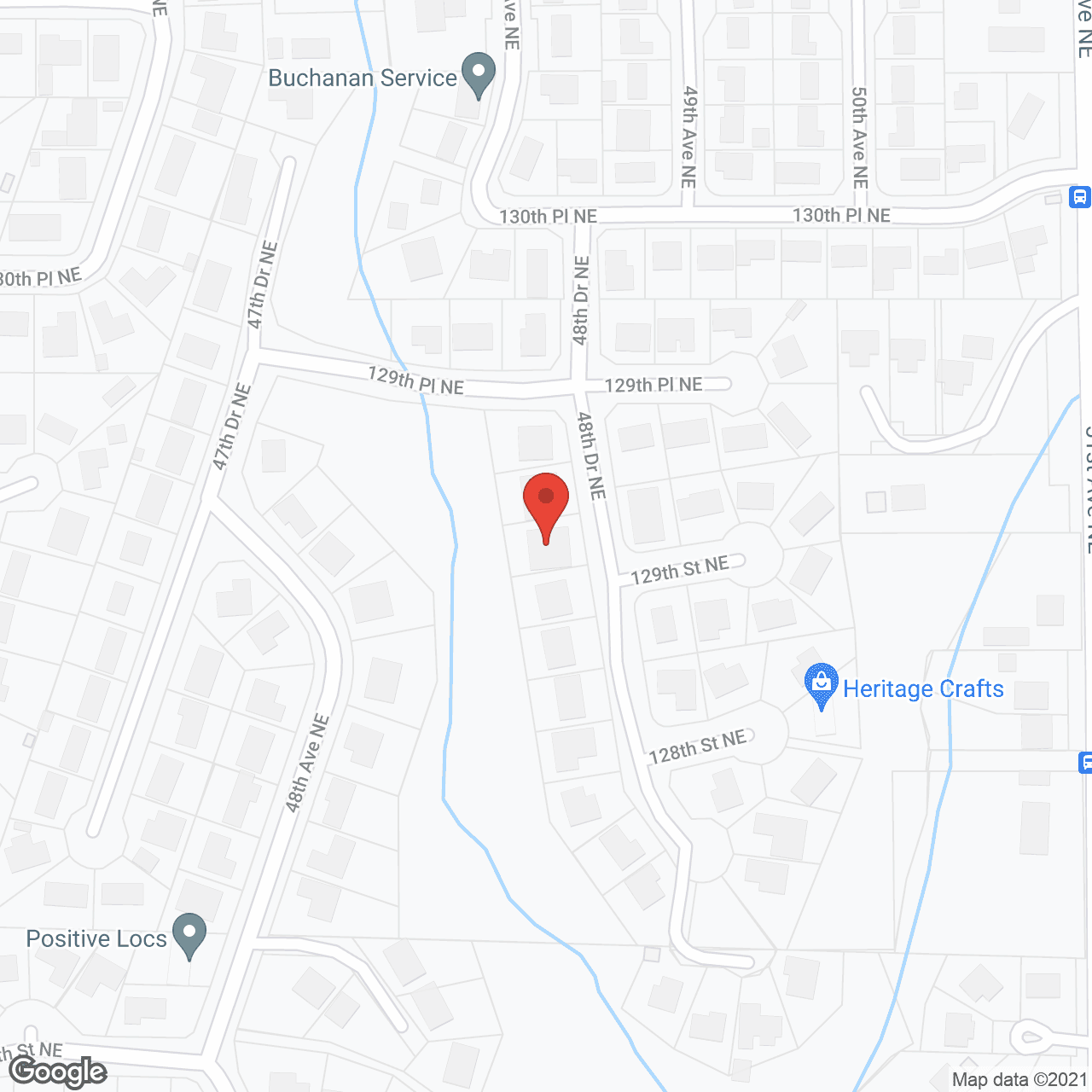 Quilceda Creek Manor AFH in google map