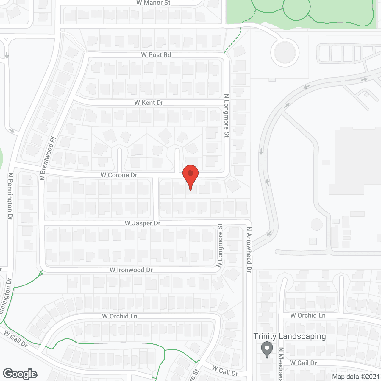 Andersen Springs Care Home III in google map
