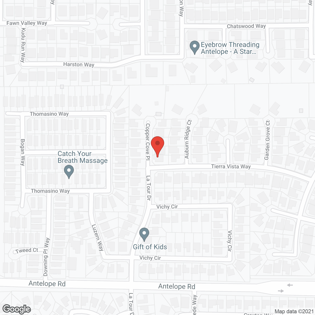 Antelope Hills Home Care in google map