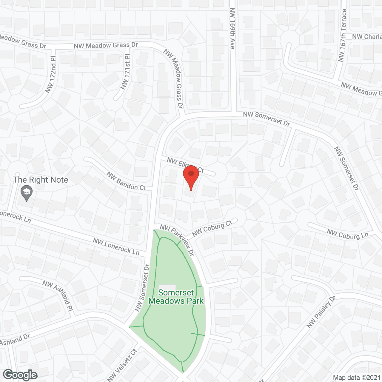 Lillian's Adult Care Home in google map