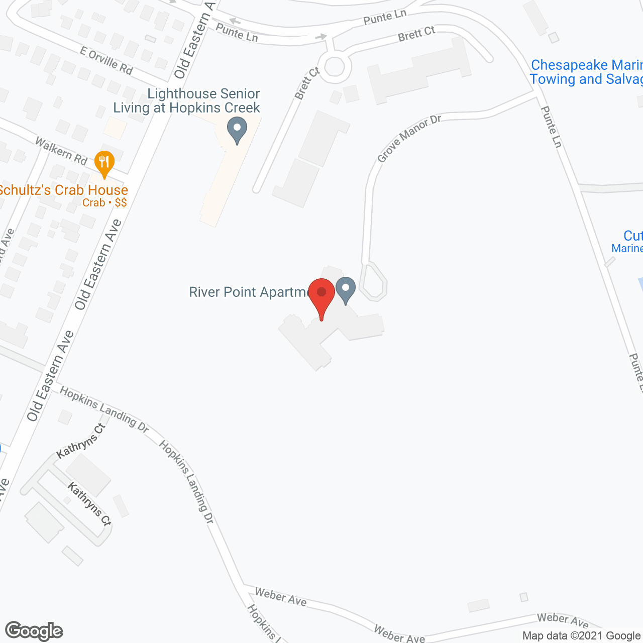 RiverPoint in google map