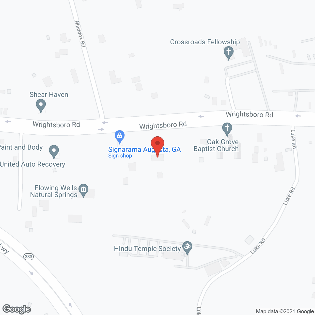 Sibor's Manor in google map