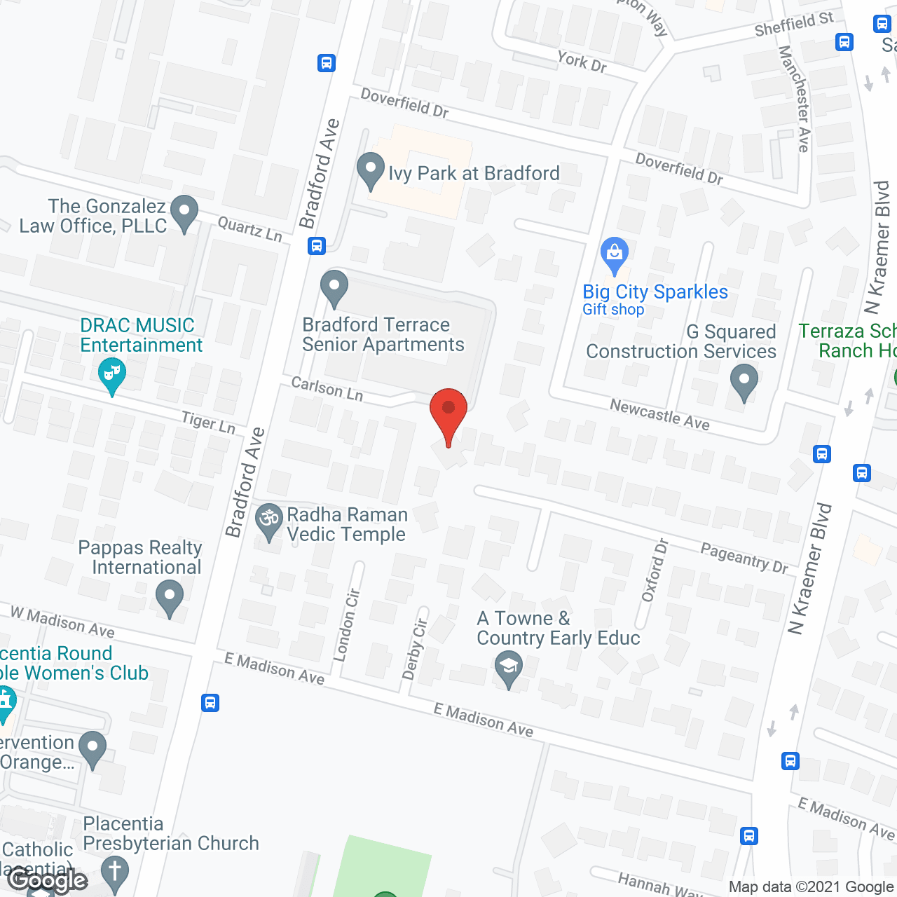 Madison Home Care in google map