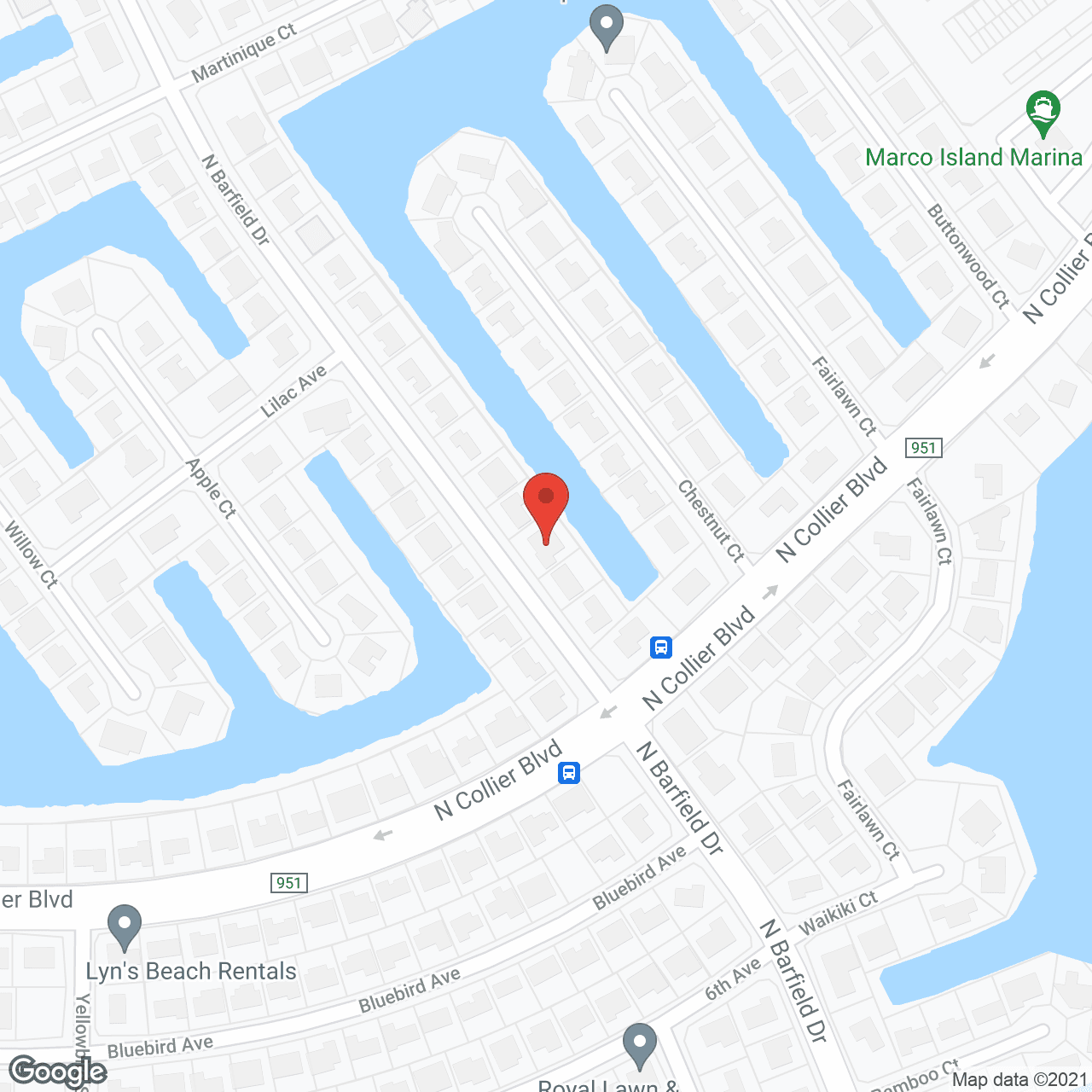 Marco Island Home Care Inc in google map