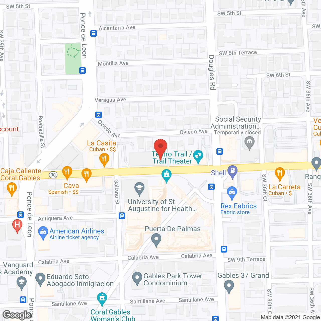 Lumar's Health Care Corp in google map