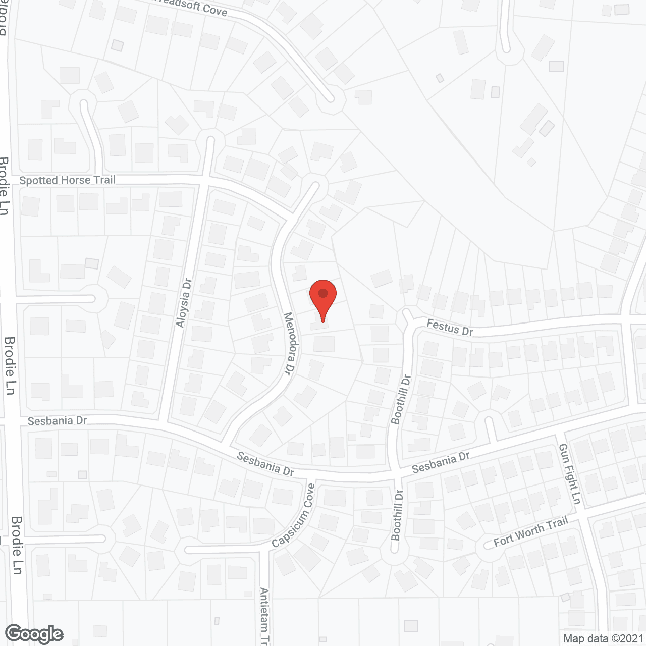 Shady Hollow Assisted Living in google map