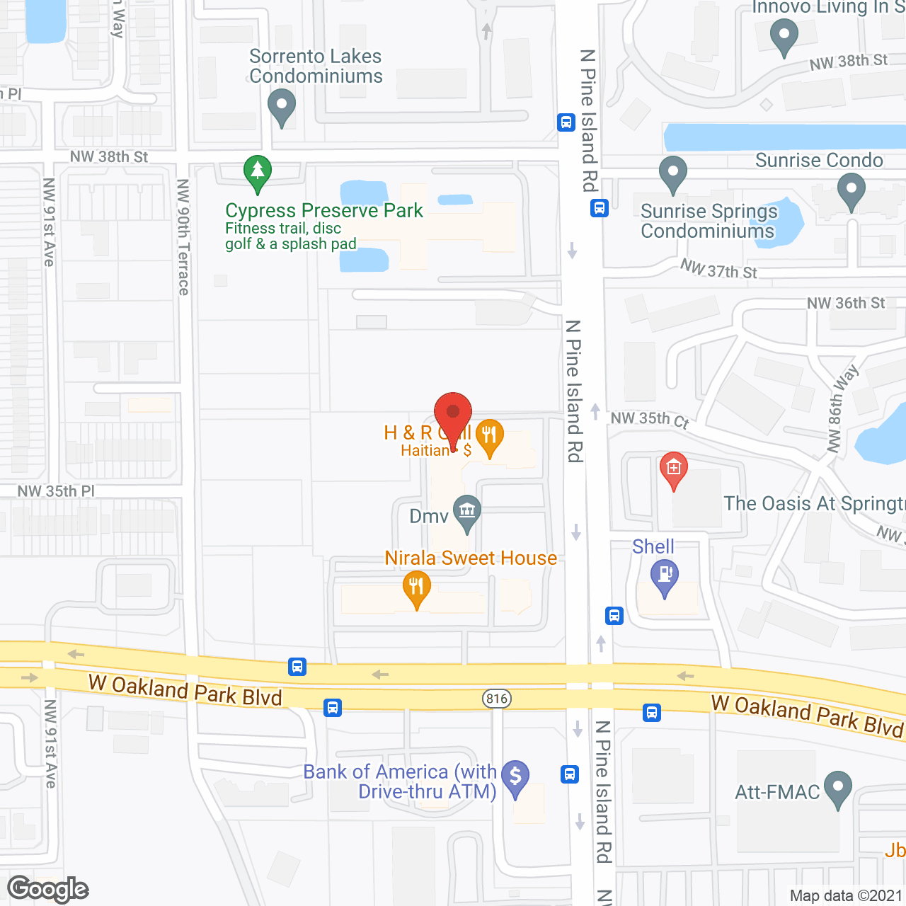 Home Health Corp Of America in google map