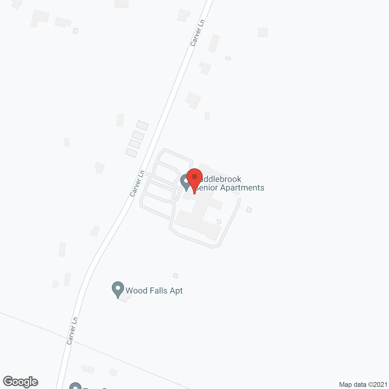 Saddlebrook Senior Apartments in google map