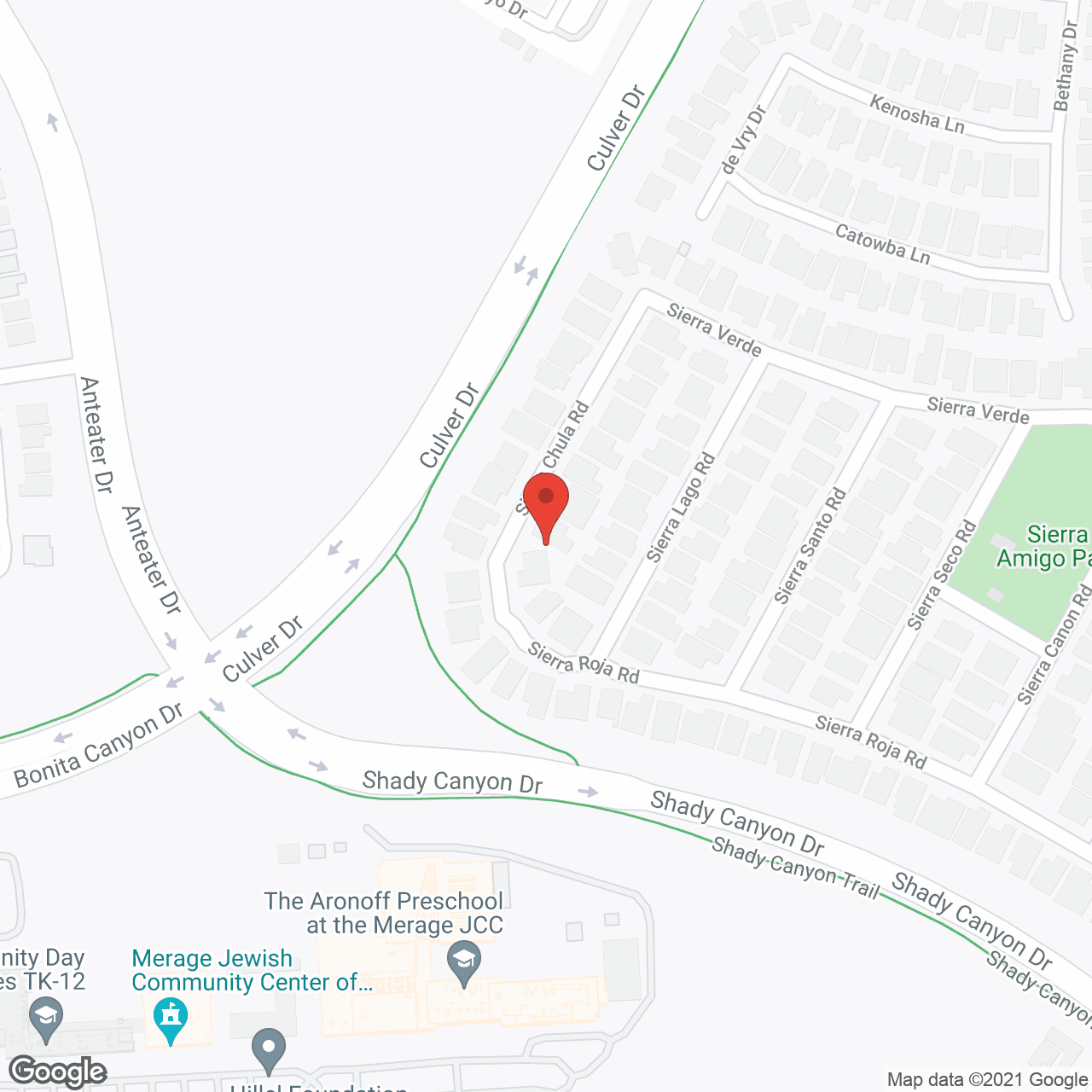 Irvine Cottage 14 in google map