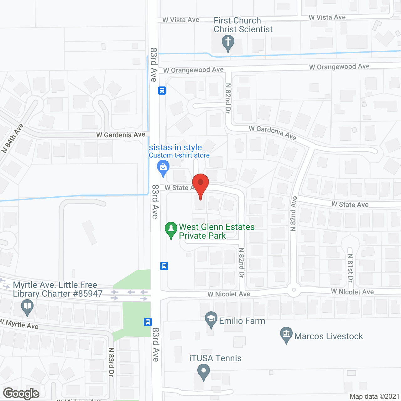 Revival Home Care in google map