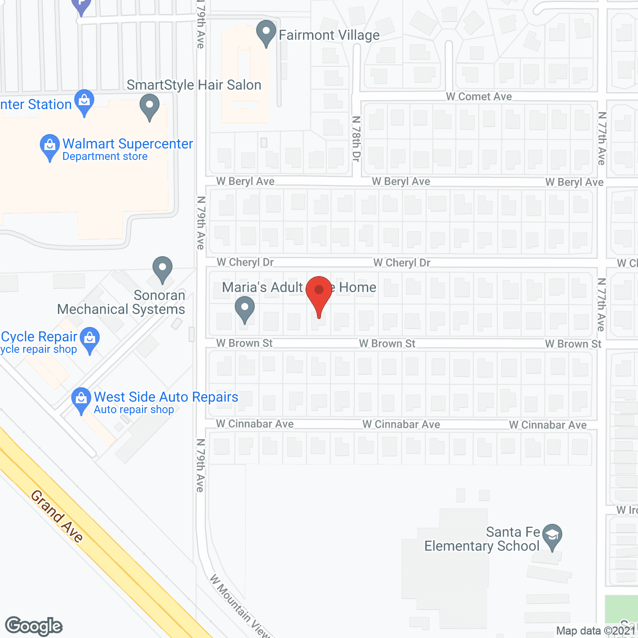 St. Therese Assisted Living Home in google map