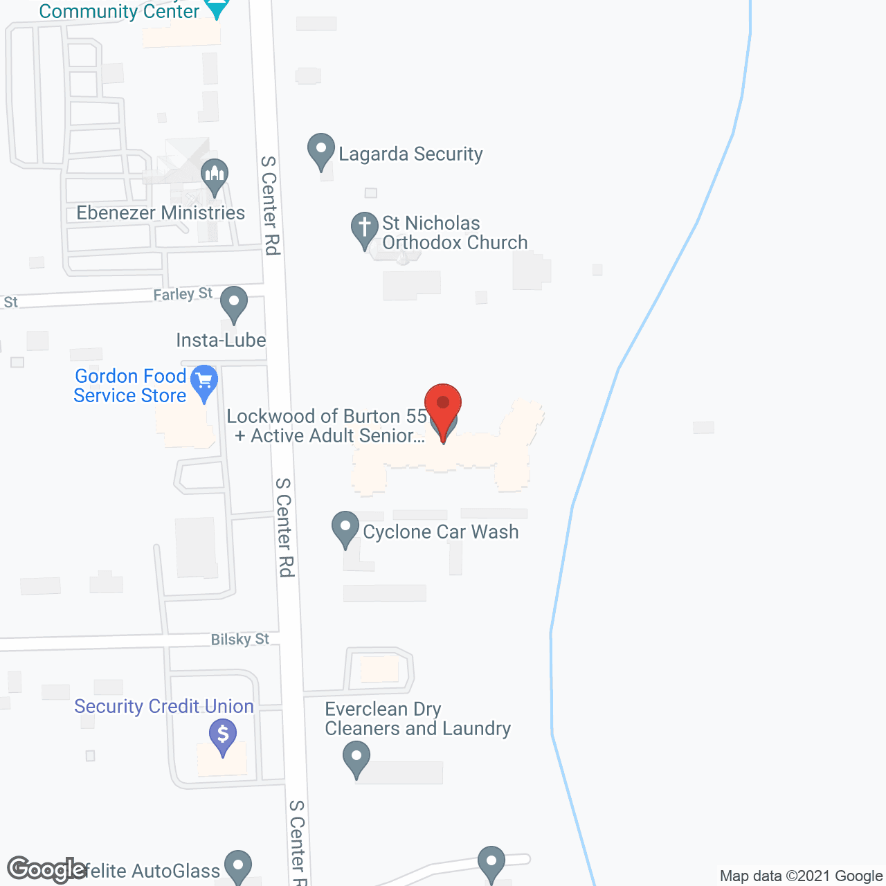 Lockwood of Burton in google map