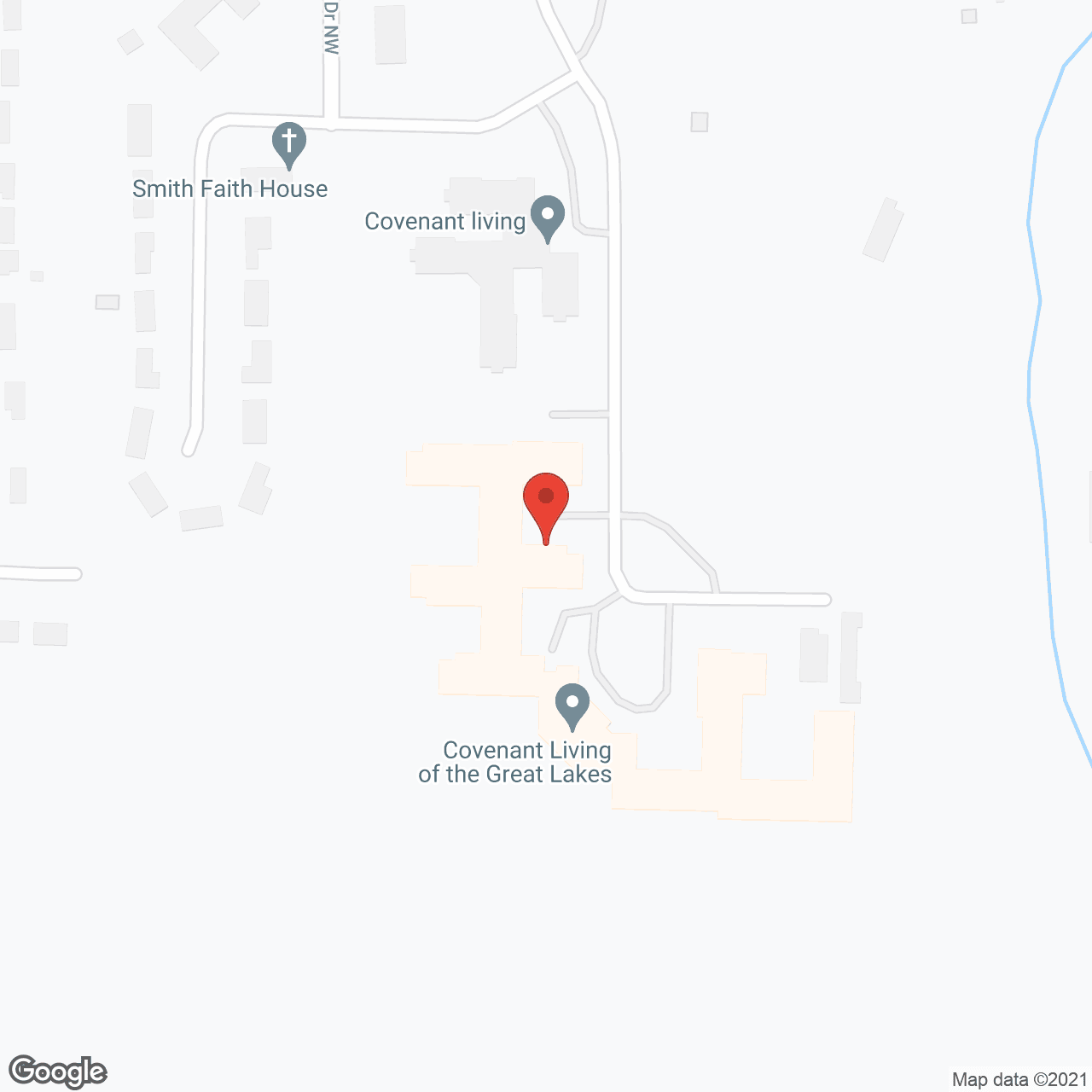 Covenant Village of the Great Lakes in google map