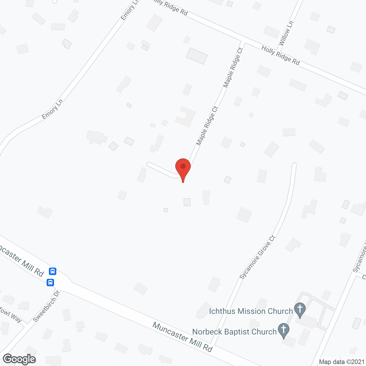 Maple Ridge in google map