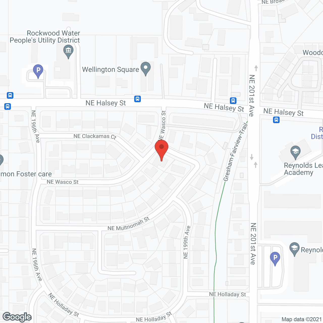 Wasco Adult Care Home in google map