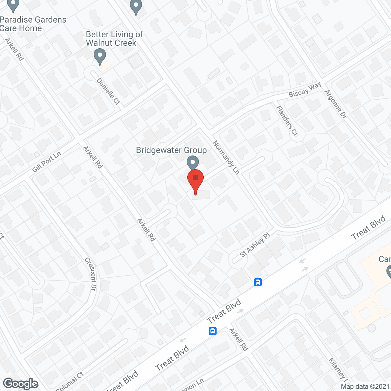 Belrose Care Home in google map