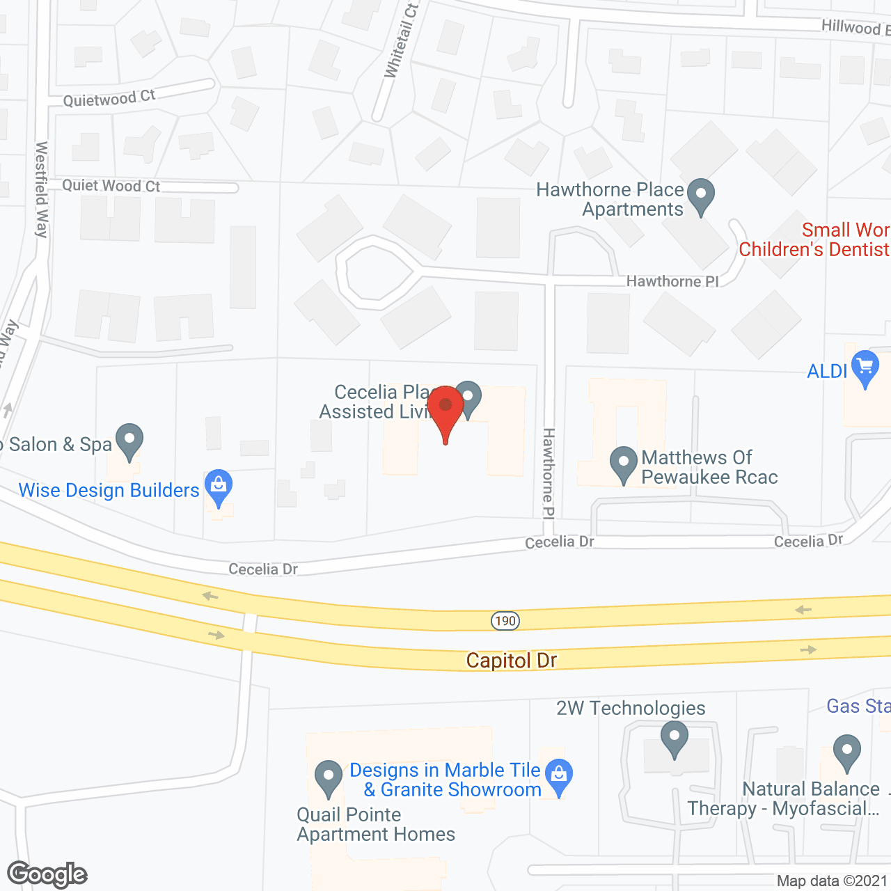Cecelia Place in google map
