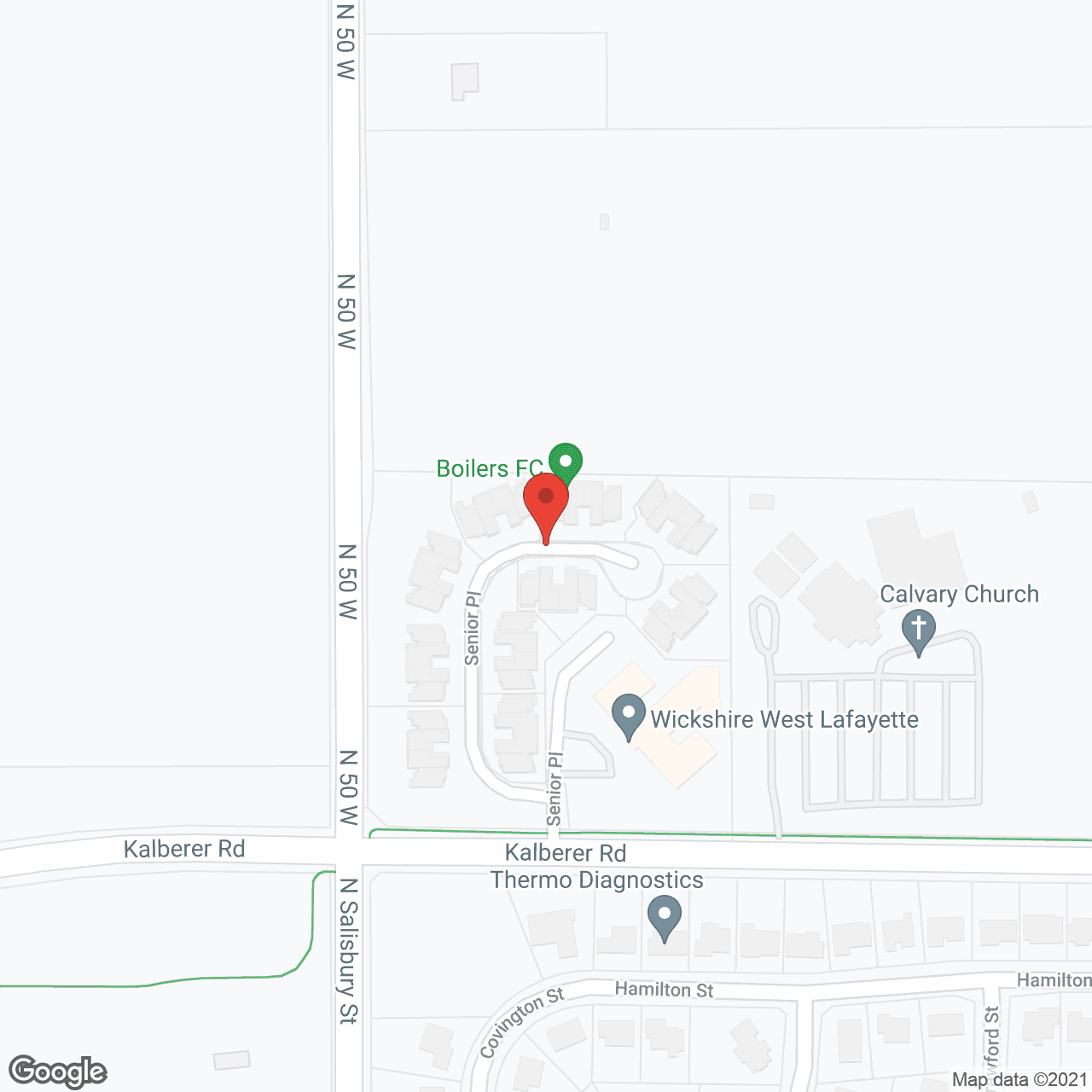 West Lafayette Assisted Living in google map