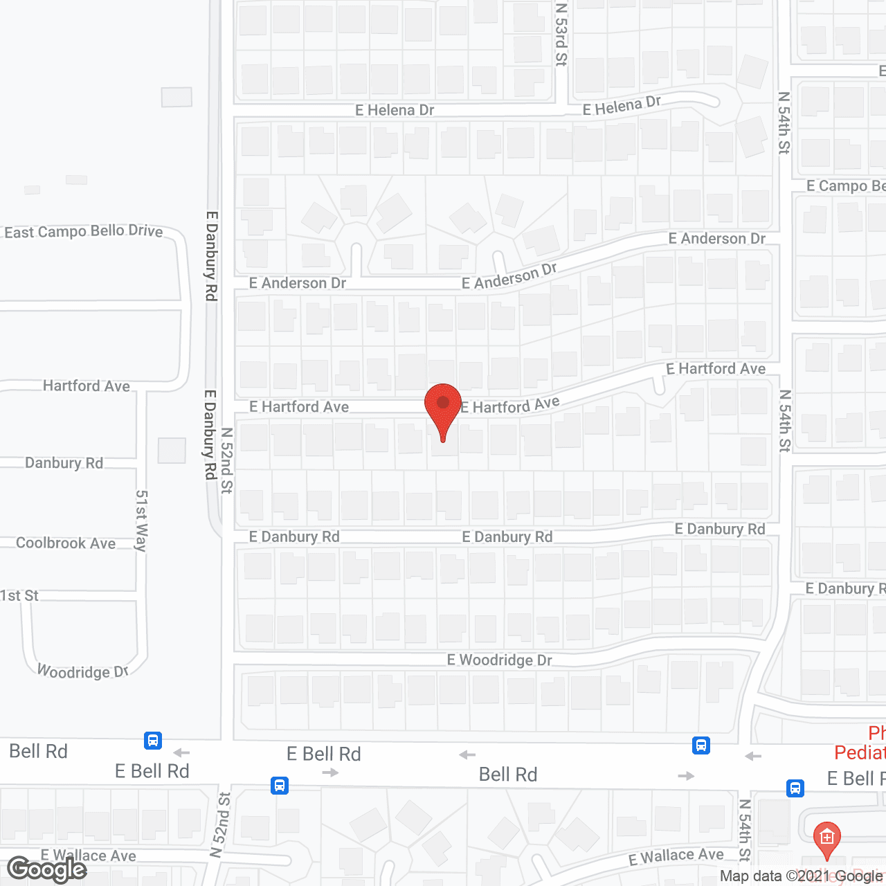 Adagio House IV in google map