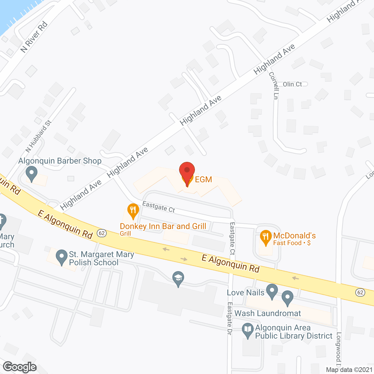 The Pointe at Eastgate in google map