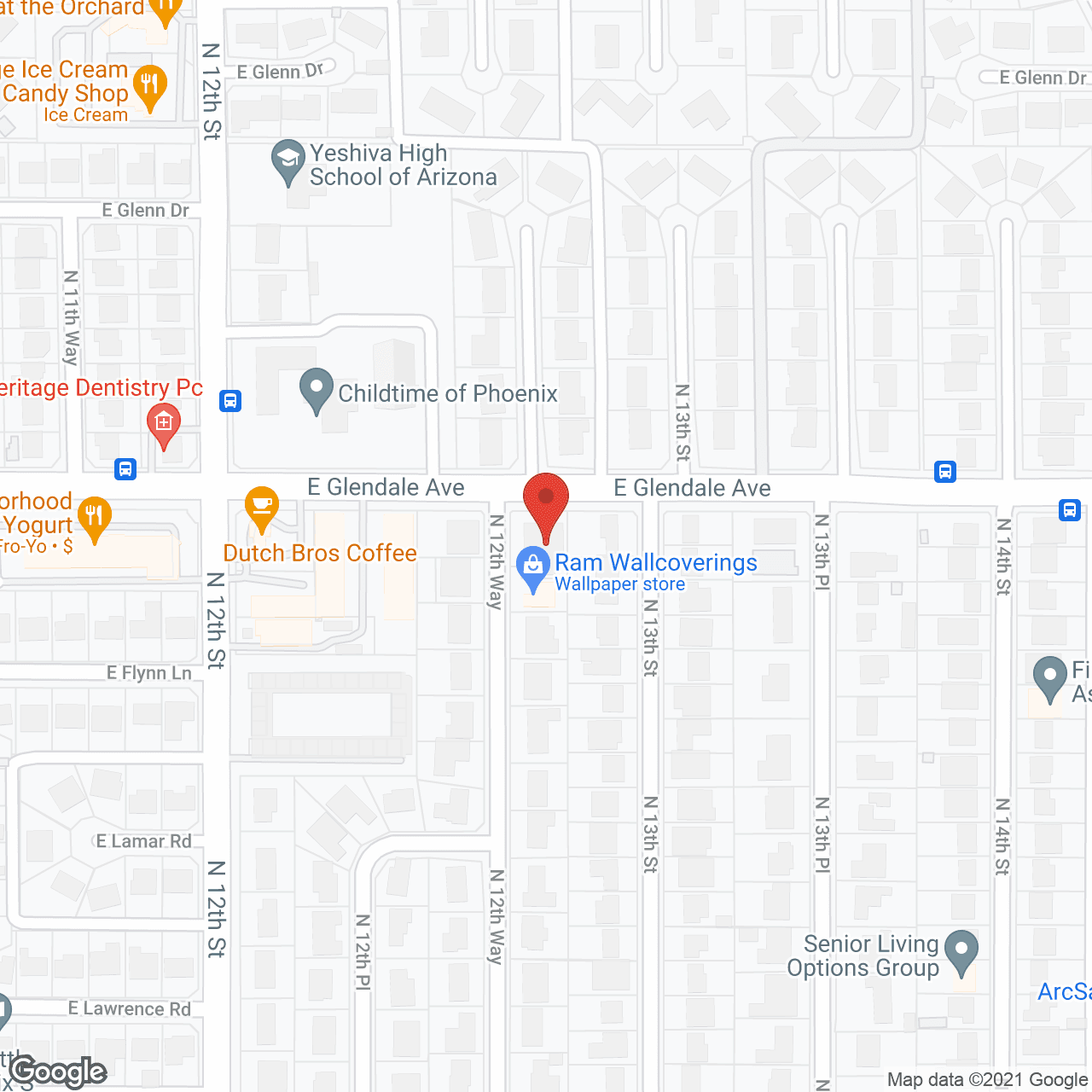Golden Times Assisted Living Home in google map