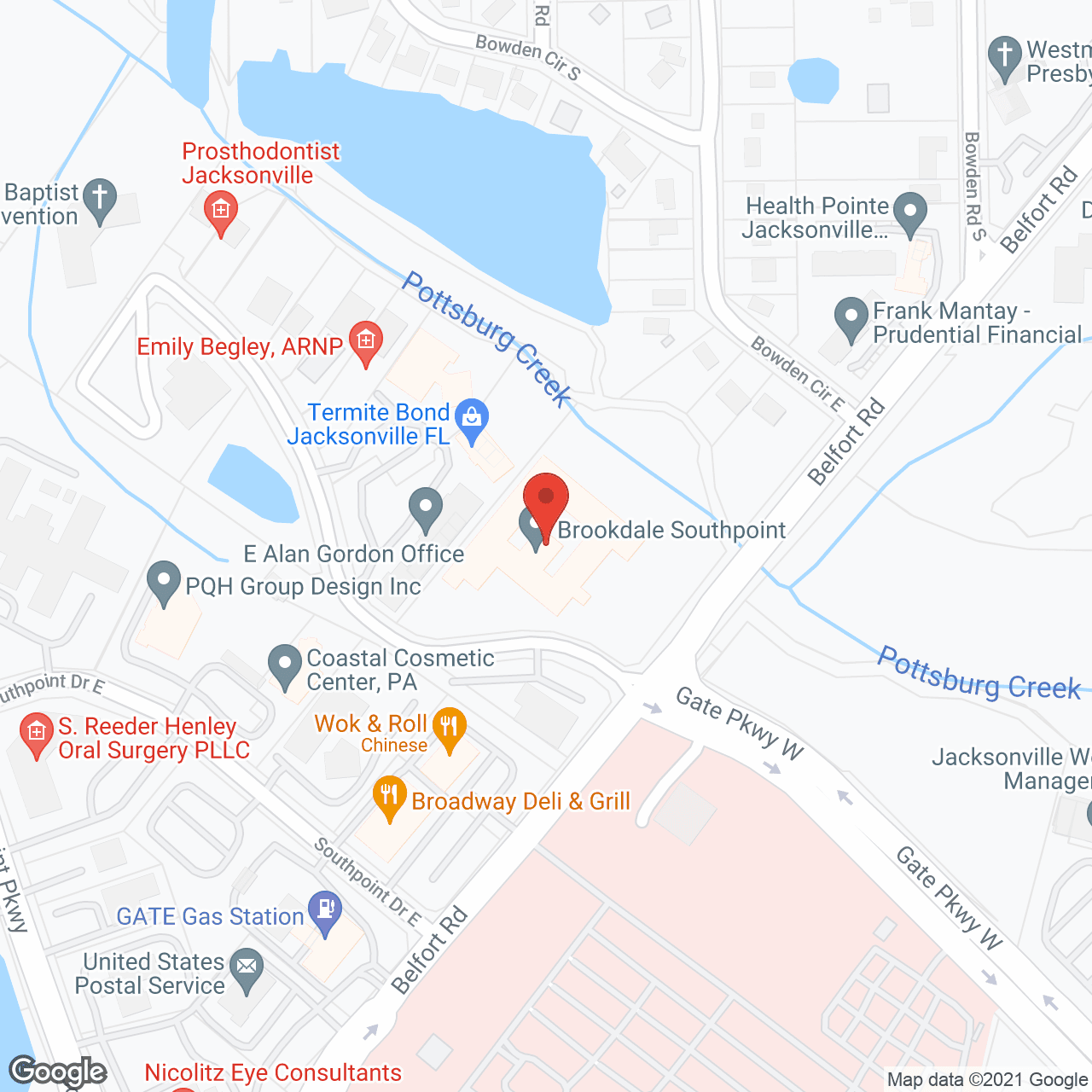 Marriott's Village Oaks at Southpoint in google map