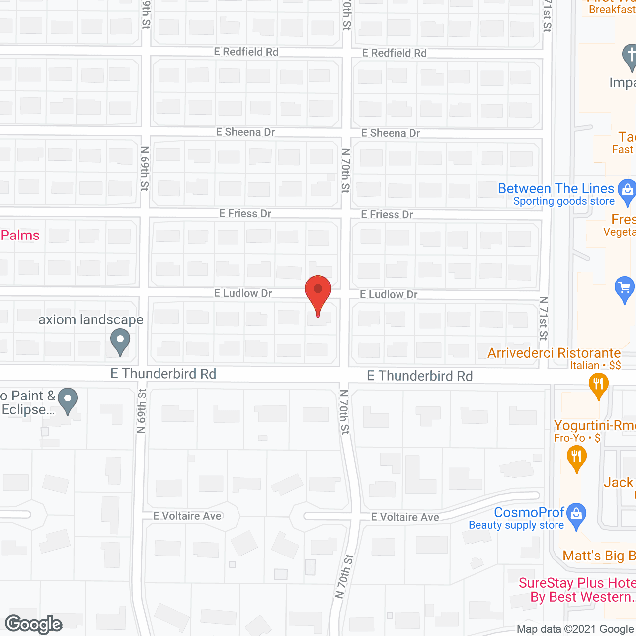 Scottsdale Adult Care Home in google map