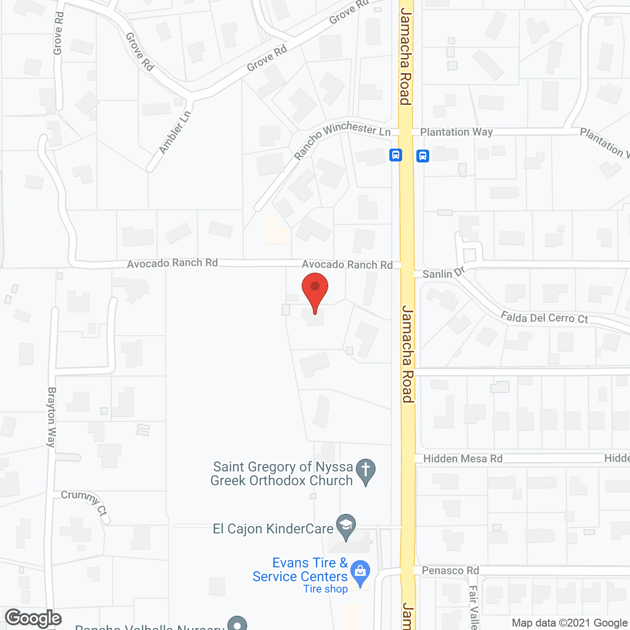Mountain View Healthcare in google map