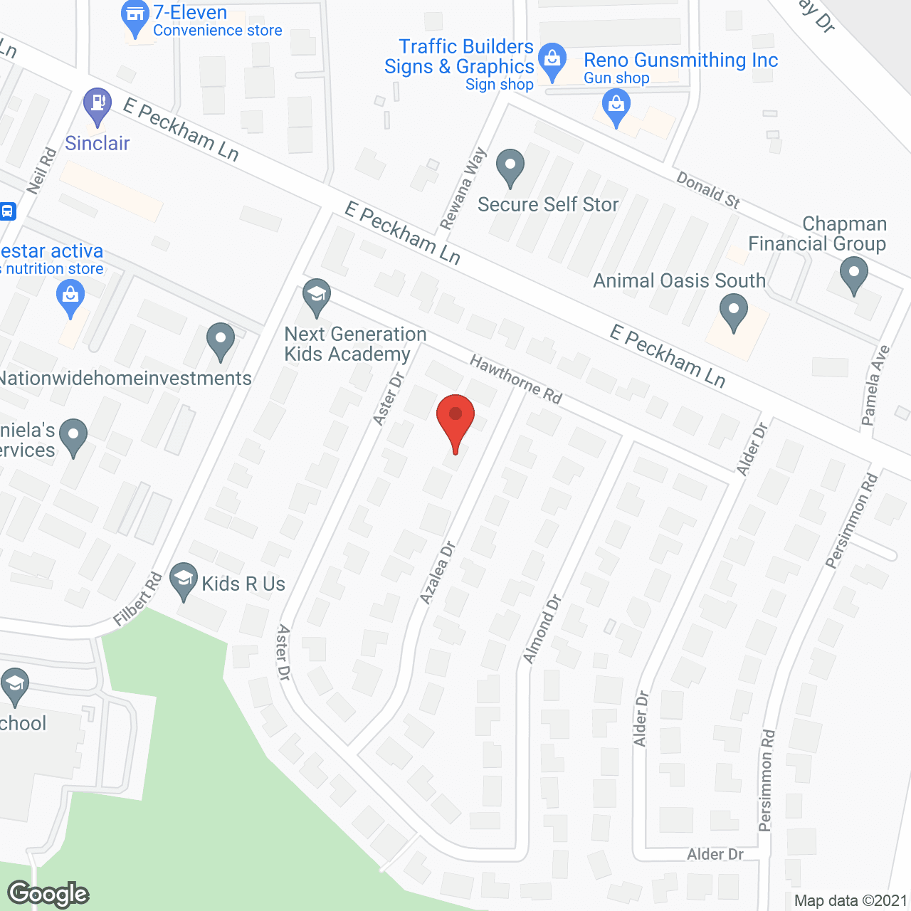 Hawthorne Group Homes III in google map