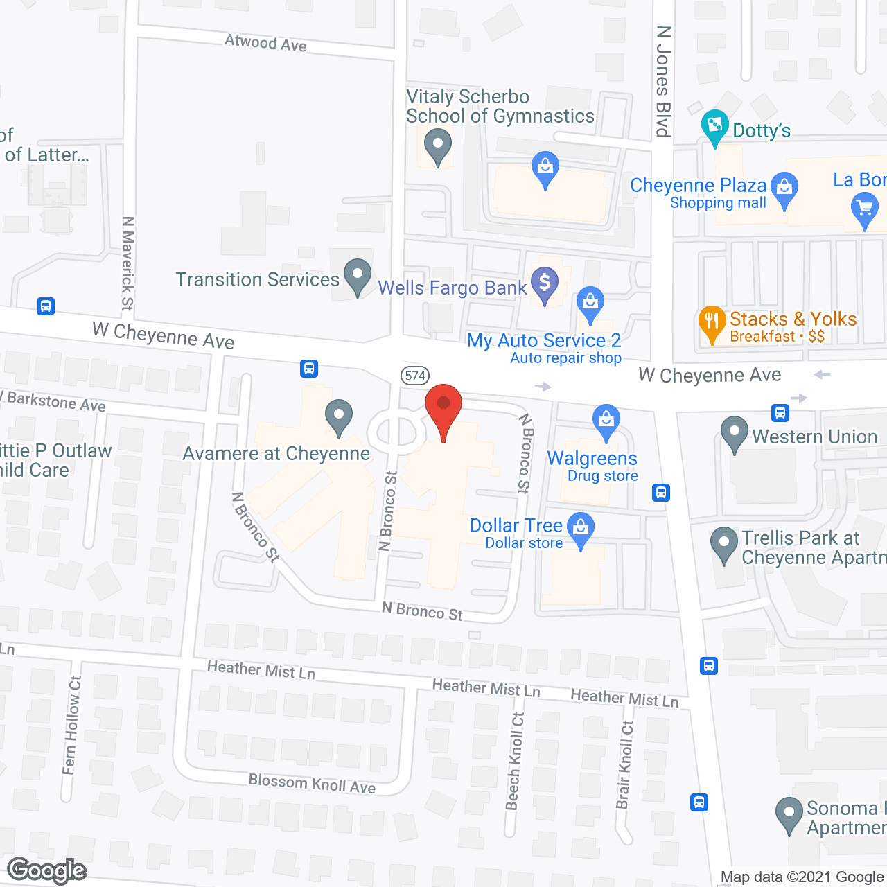 Plaza Regency in google map