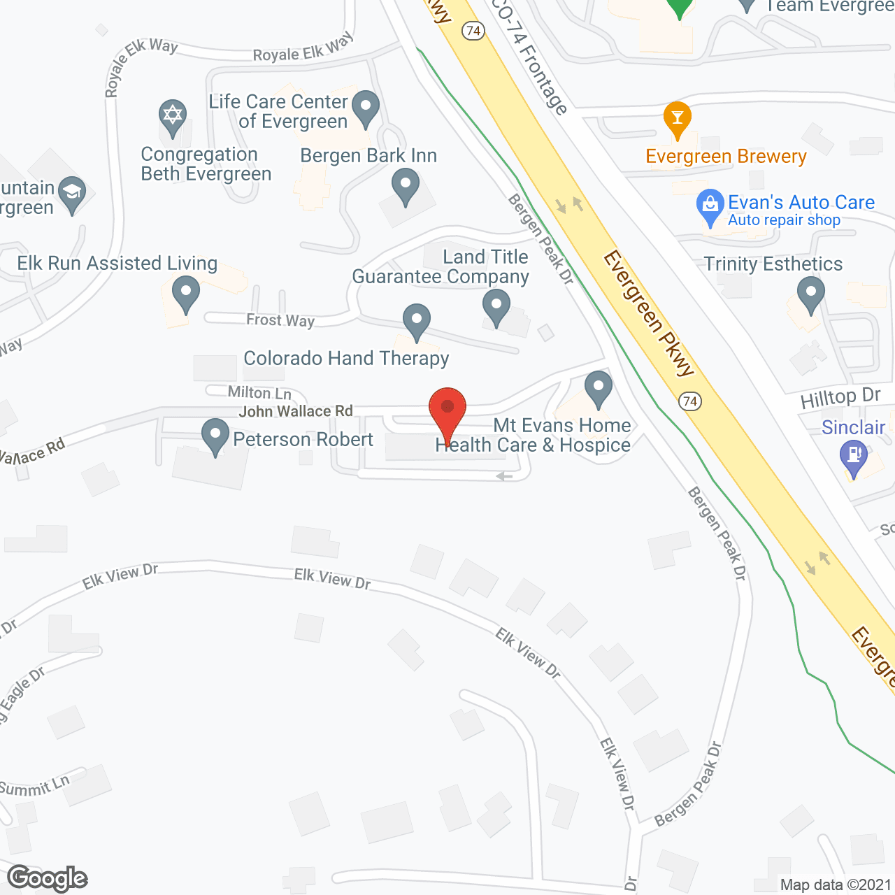 Green Ridge Meadows in google map