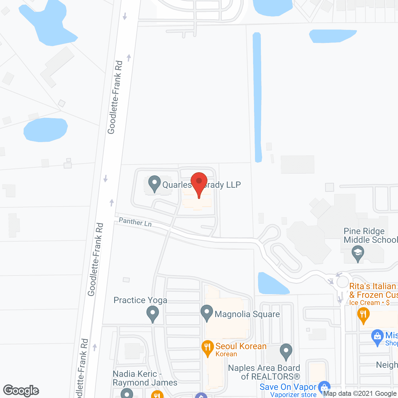 Vip America of SW Home Health - Naples in google map
