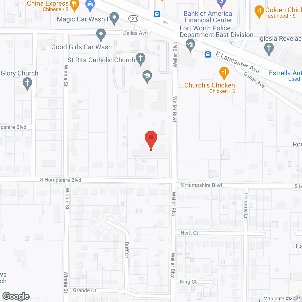 Shady Grove Nursing Home in google map