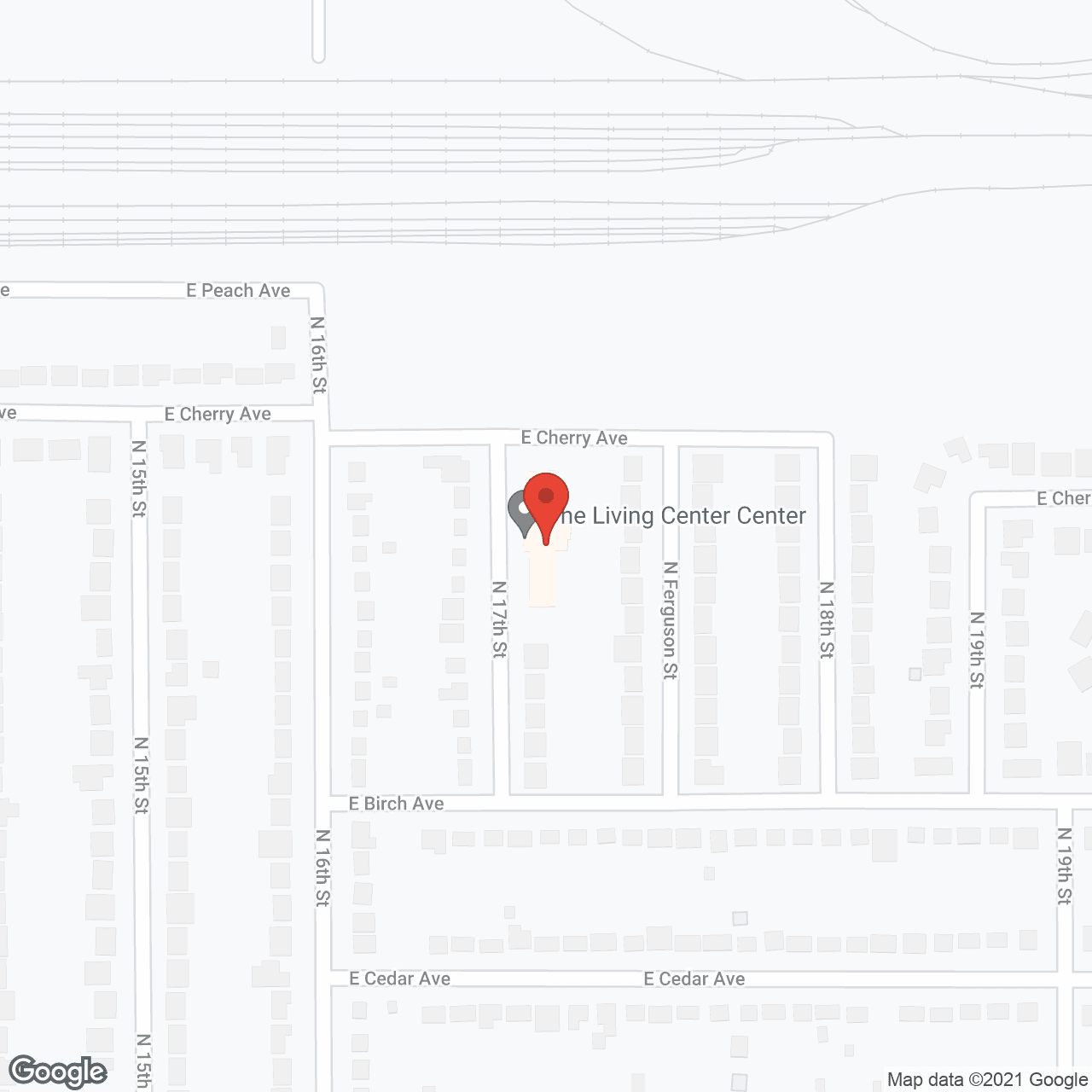 Living Center in google map