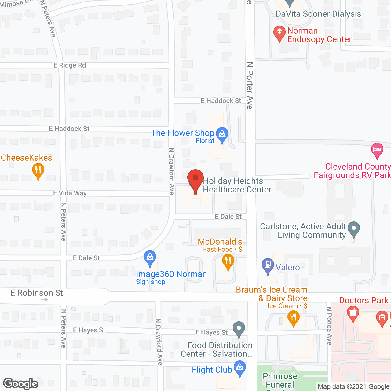 Holiday Heights Nursing Home in google map