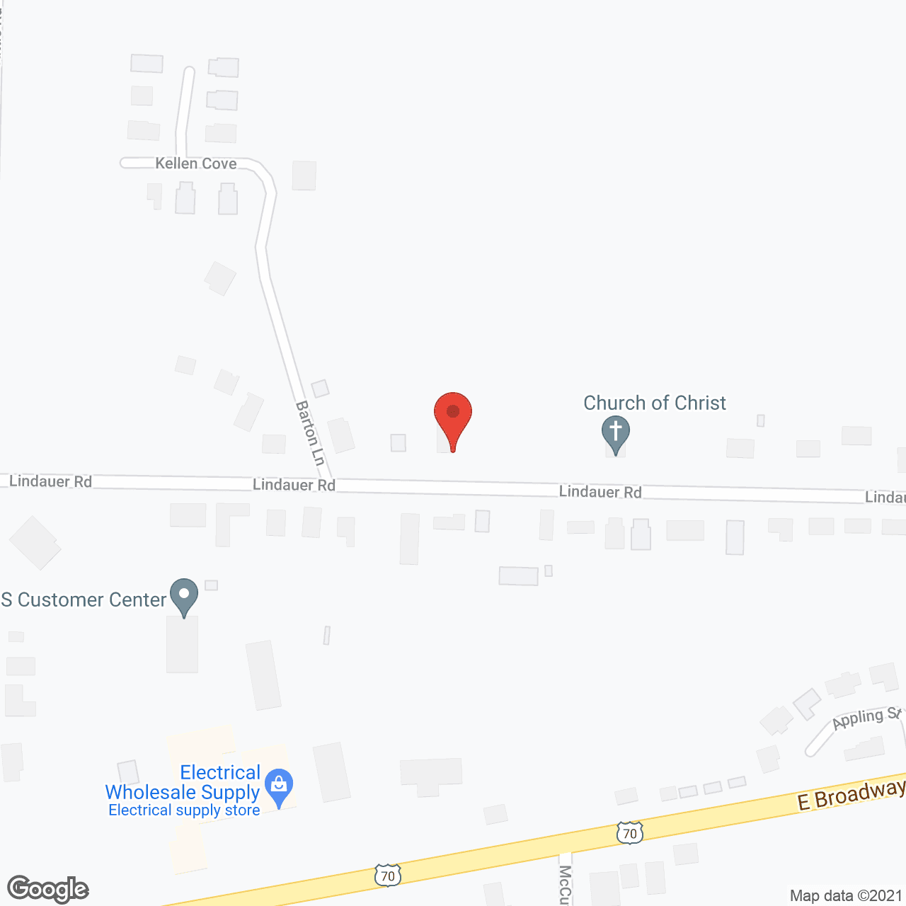 Forrest Hills in google map