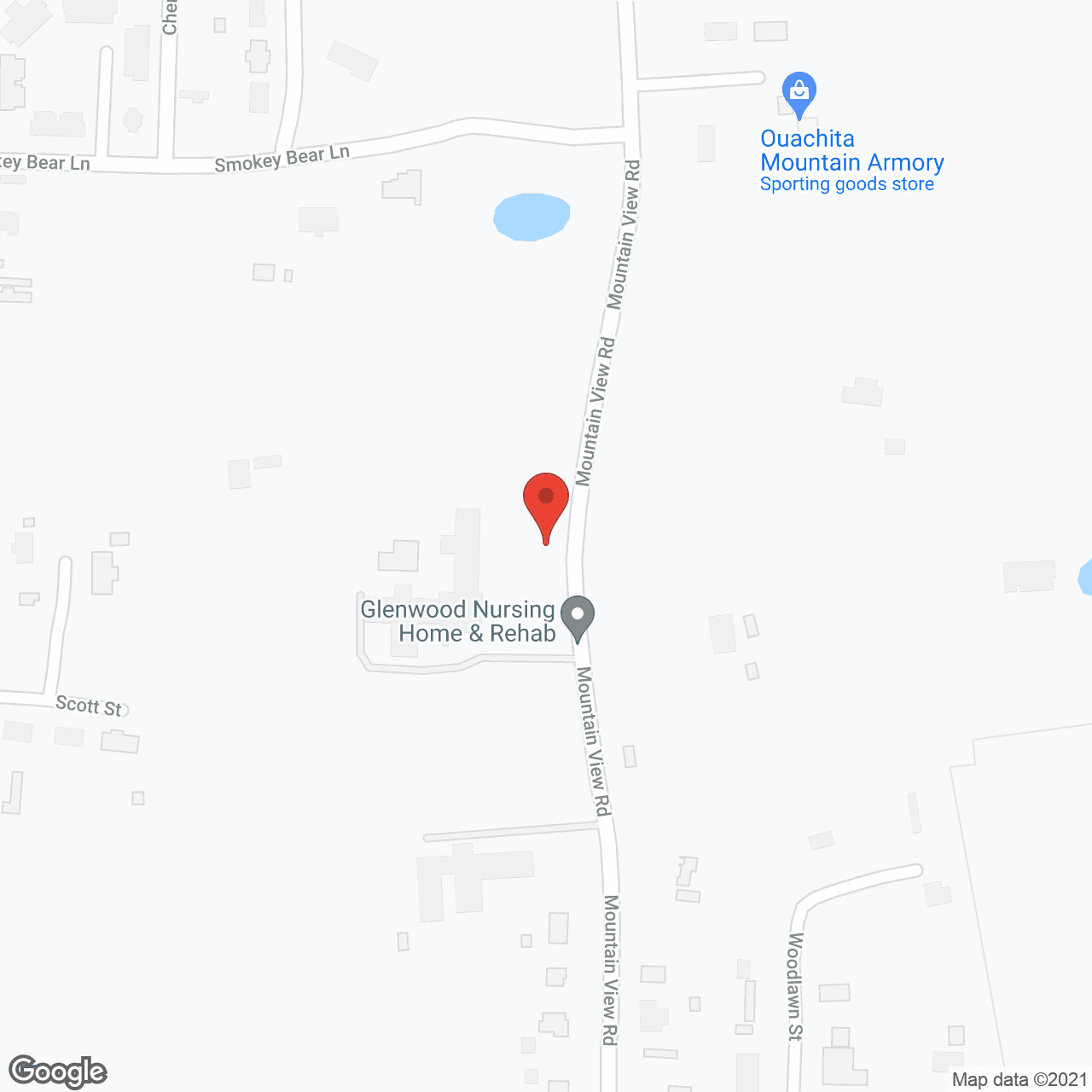 Glenwood Nursing Home in google map