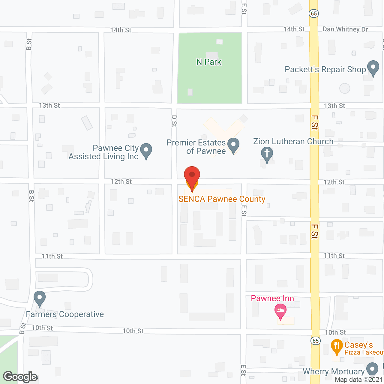 Pawnee Village Office in google map