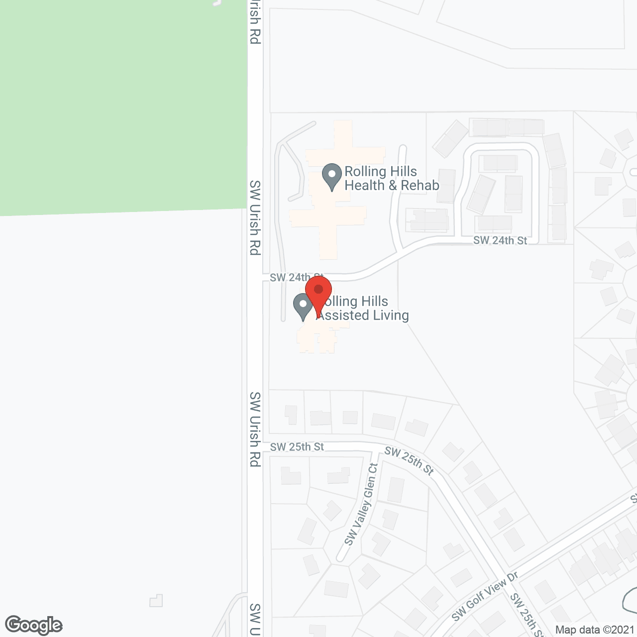 Rolling Hills Assisted Living in google map
